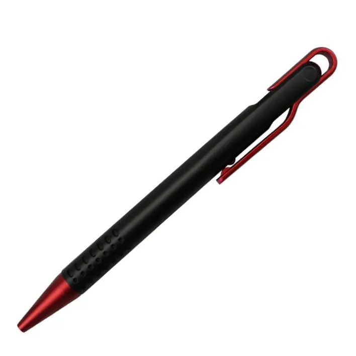 SML12738P Black Ball Pen with Red Clip, photo 1 of 5
