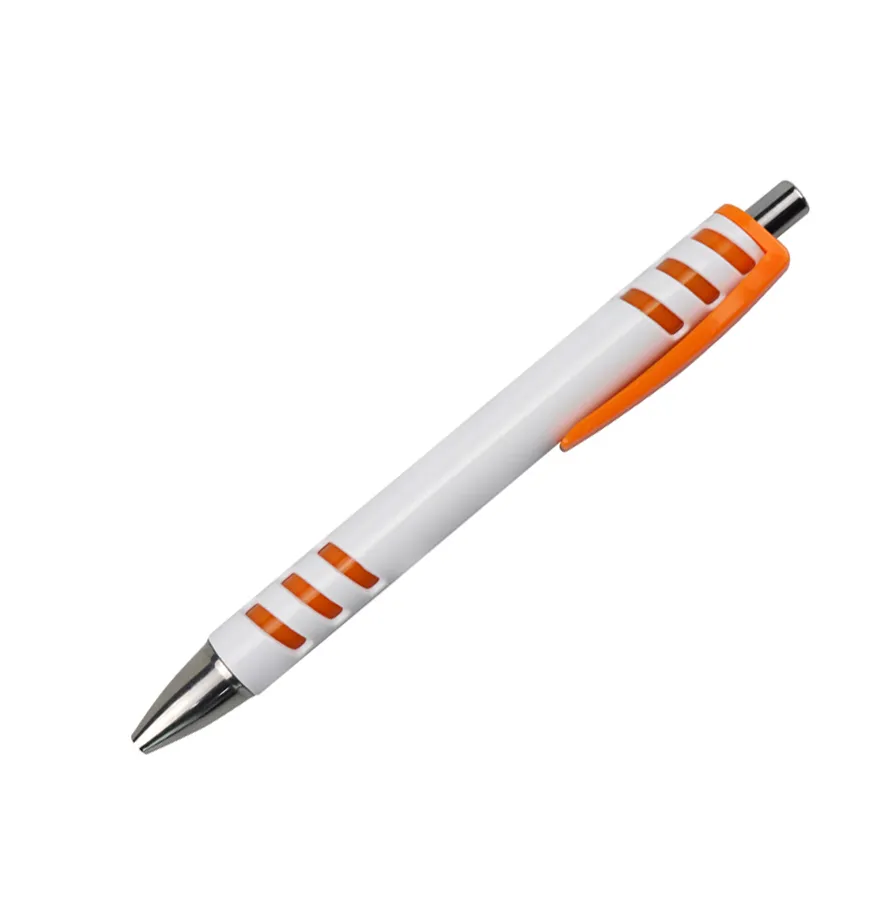 SML12750L White Ball Pen with Grip Bands, photo 1 of 6