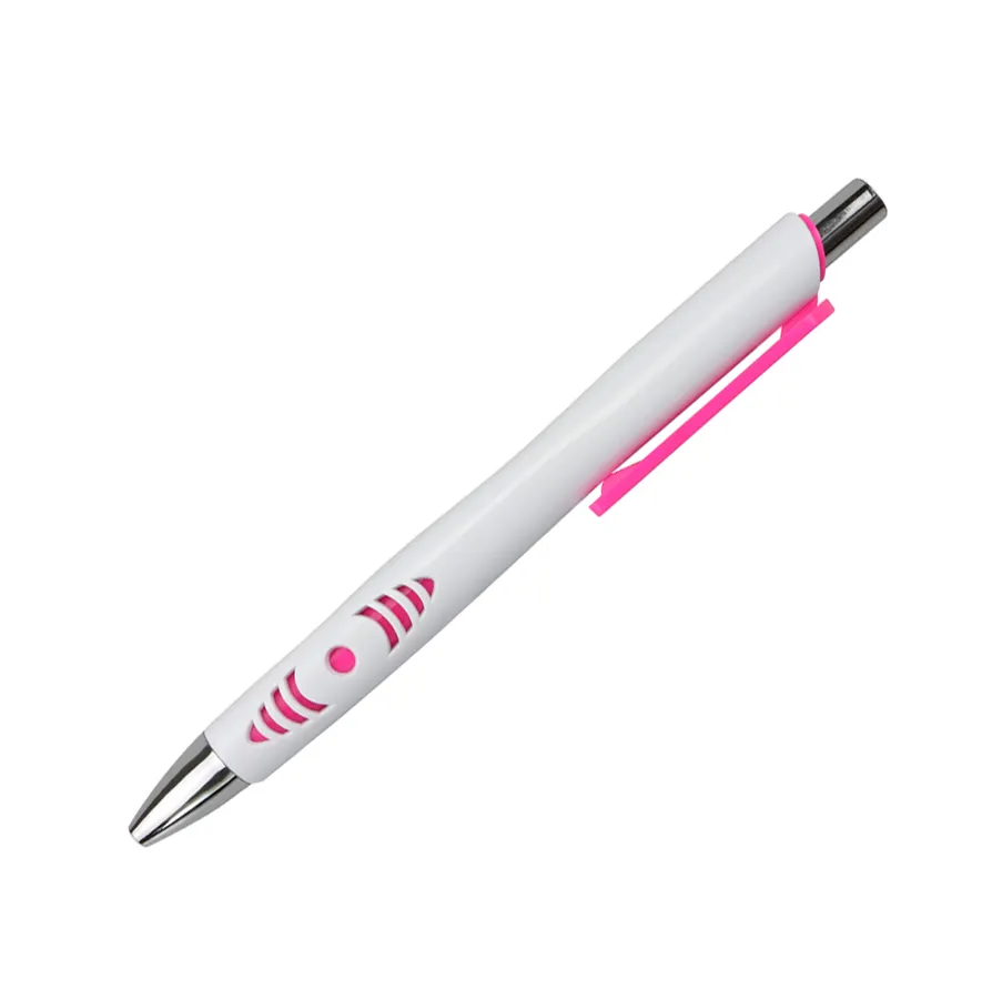 SML12774L White Ball Pen with Wave Print, photo 1 of 6
