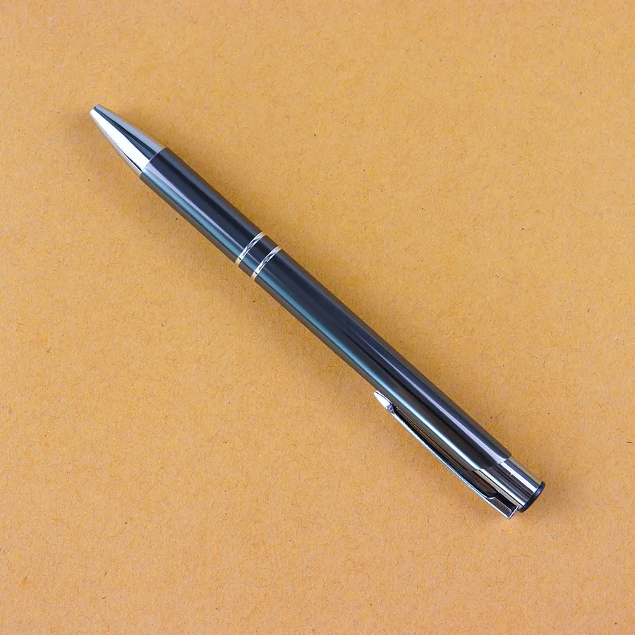 SML11803M Metal Ball Pen with Chrome Trim, photo 3 of 6