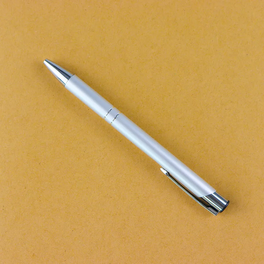 SML11803M Metal Ball Pen with Chrome Trim, photo 5 of 6