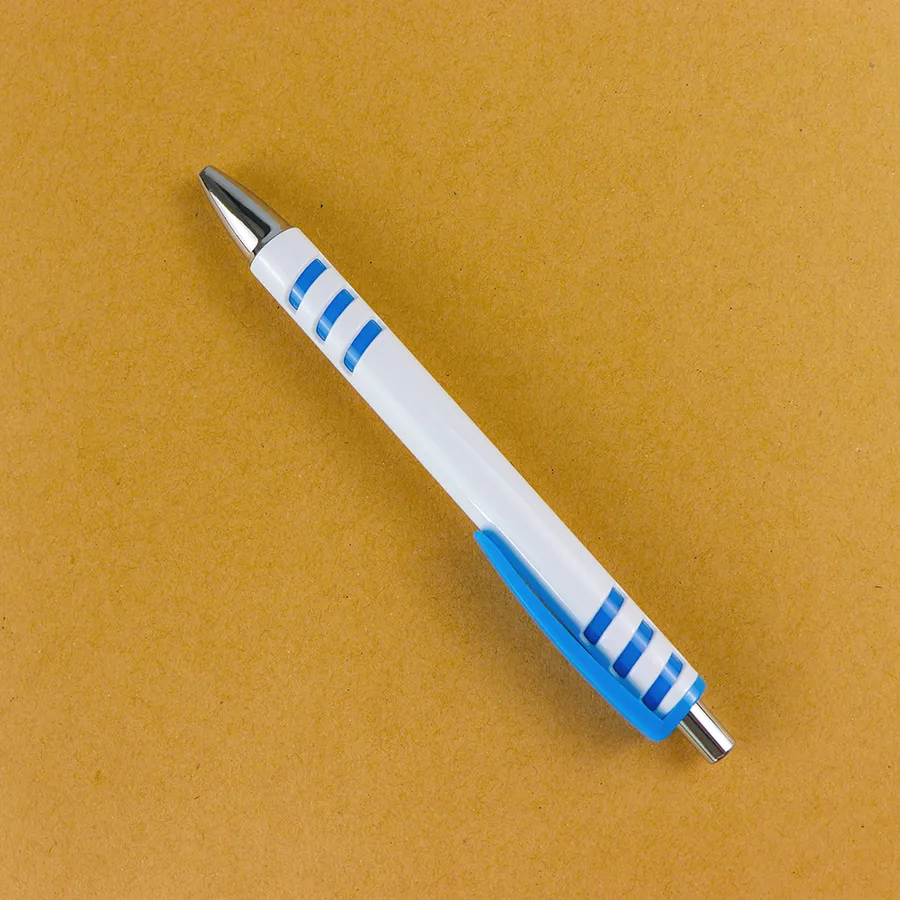 SML12750L White Ball Pen with Grip Bands, photo 3 of 6