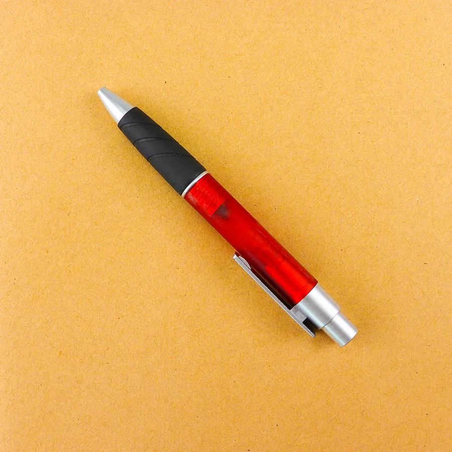SML12770T-P Translucent Ball Pen with Rubber Grip, photo 6 of 6
