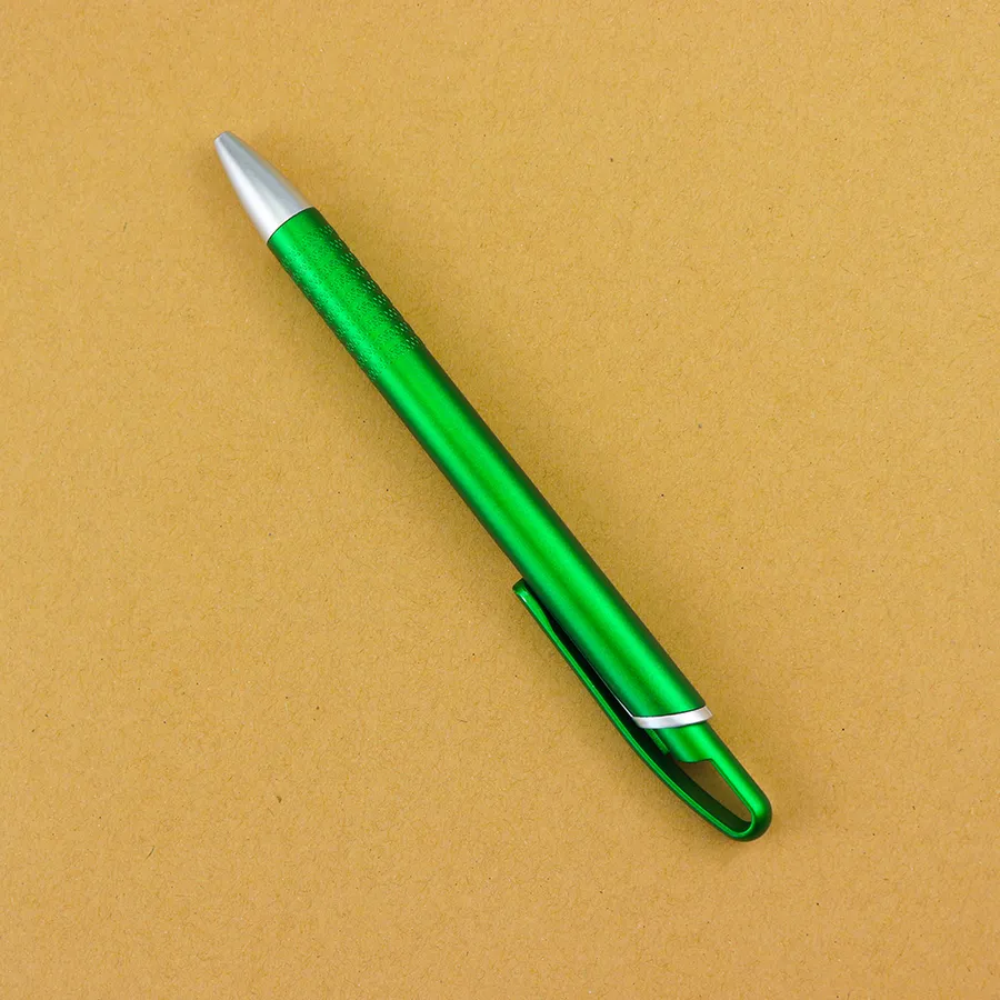 SML12754PE Metallic Red Curved-Clip Ball Pen, photo 7 of 7
