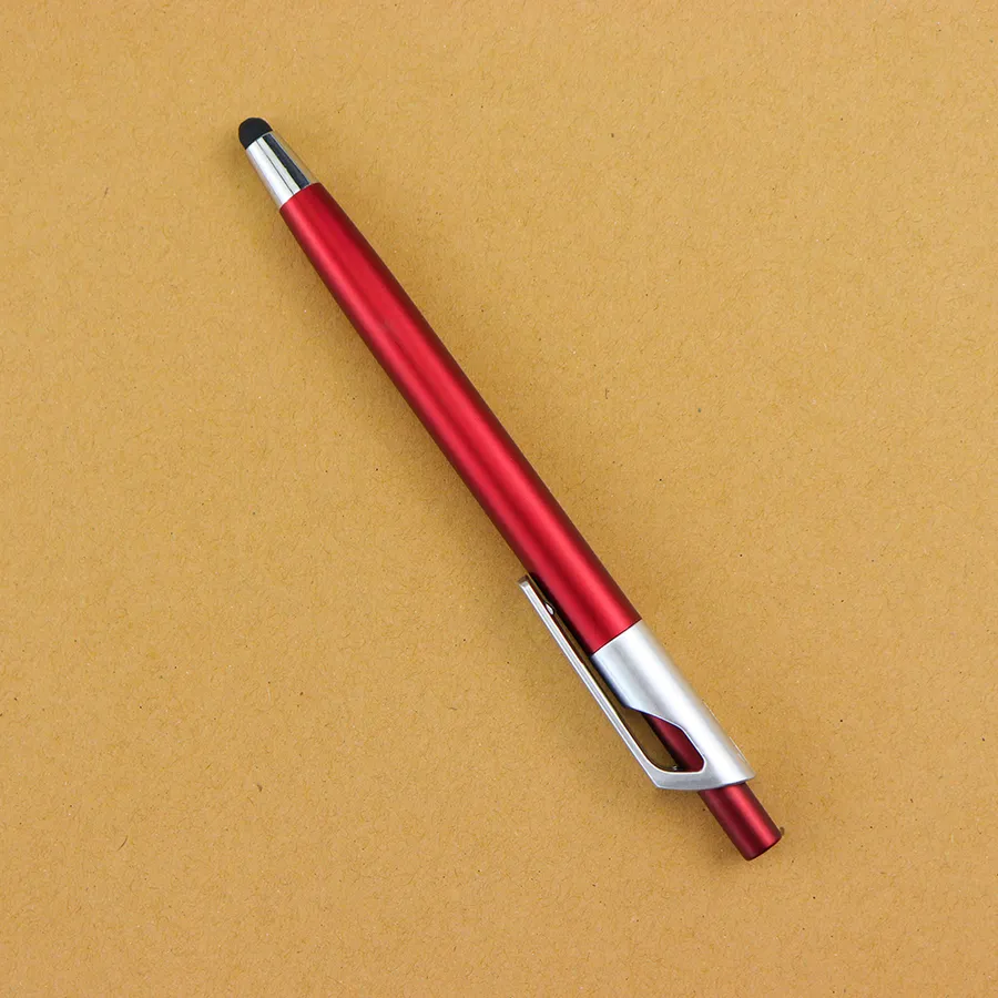 SML12776PE Silver Stylus Ball Pen with Blue Clip, photo 6 of 8