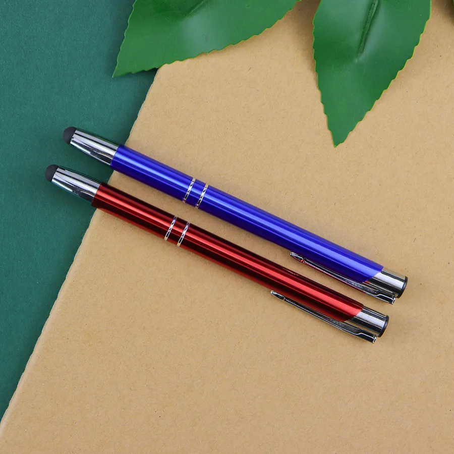 SML12762M Metallic Ball Pen with Twin Rings, photo 2 of 5
