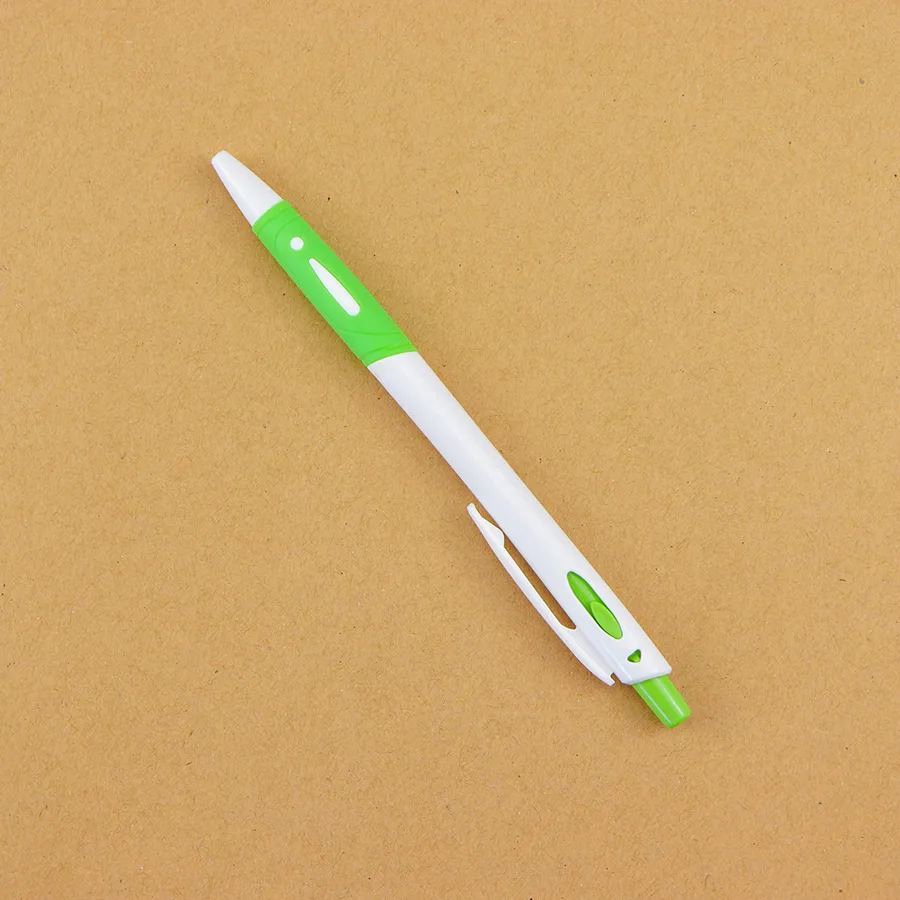 SML12737L Slim White Ball Pen with Colour Accents, photo 5 of 5