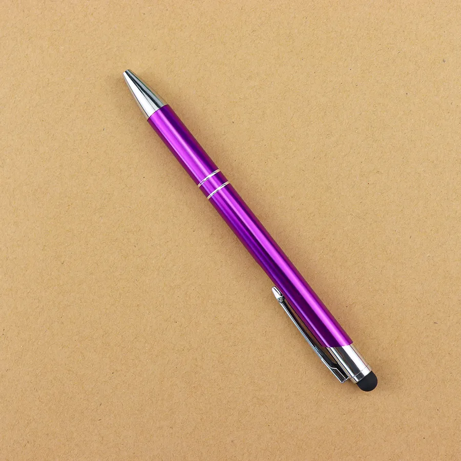 SML12761M Metallic Ball Pen with Stylus, photo 3 of 6