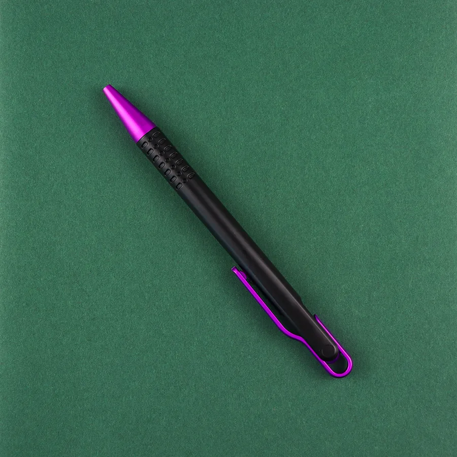SML12738P Black Ball Pen with Red Clip, photo 2 of 5