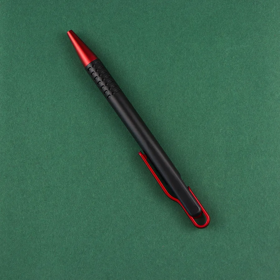 SML12738P Black Ball Pen with Red Clip, photo 5 of 5