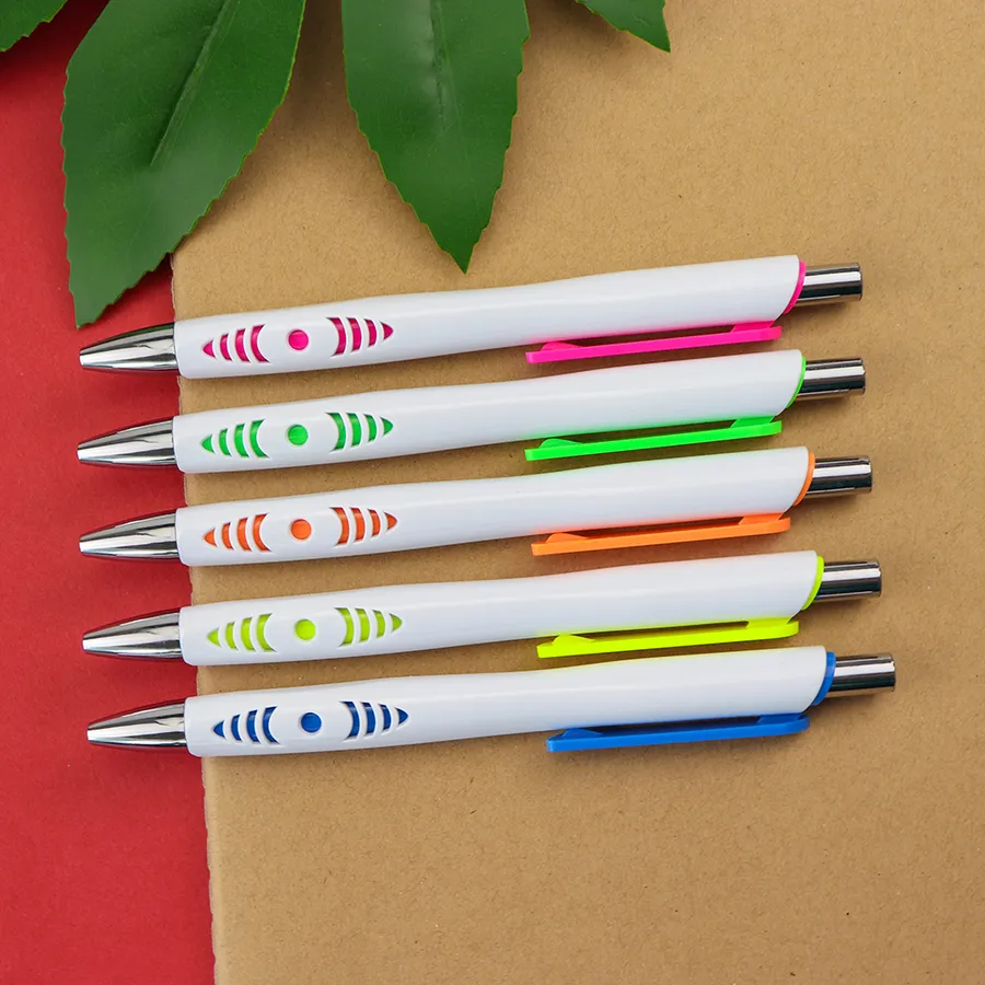 SML12774L White Ball Pen with Wave Print, photo 2 of 6