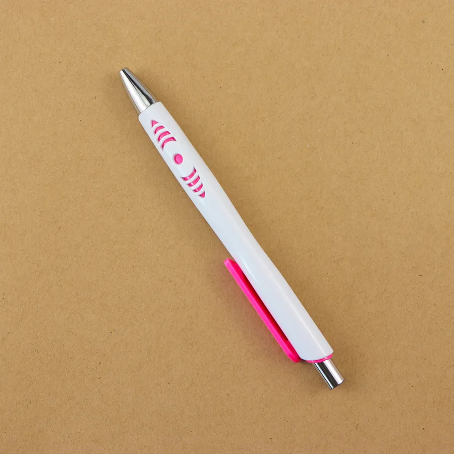 SML12774L White Ball Pen with Wave Print, photo 6 of 6