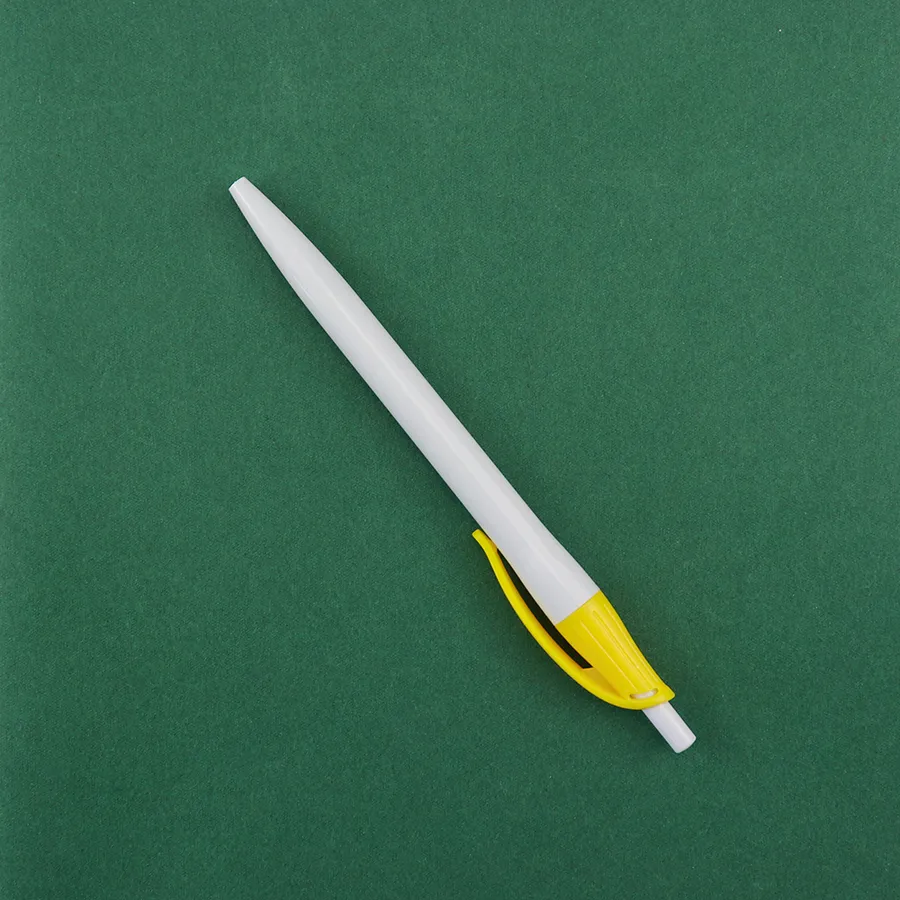 SML12752L White Ball Pen with Flat Clip, photo 3 of 5