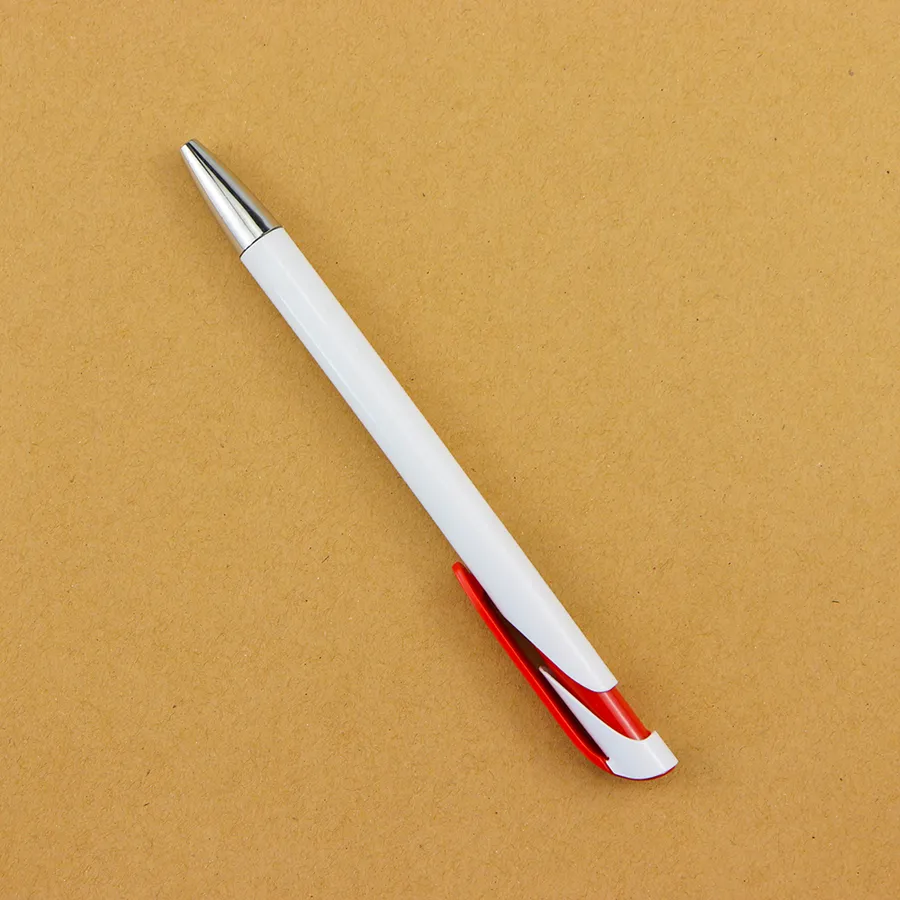 SML12769LE White Wave-Clip Ball Pen, photo 6 of 8