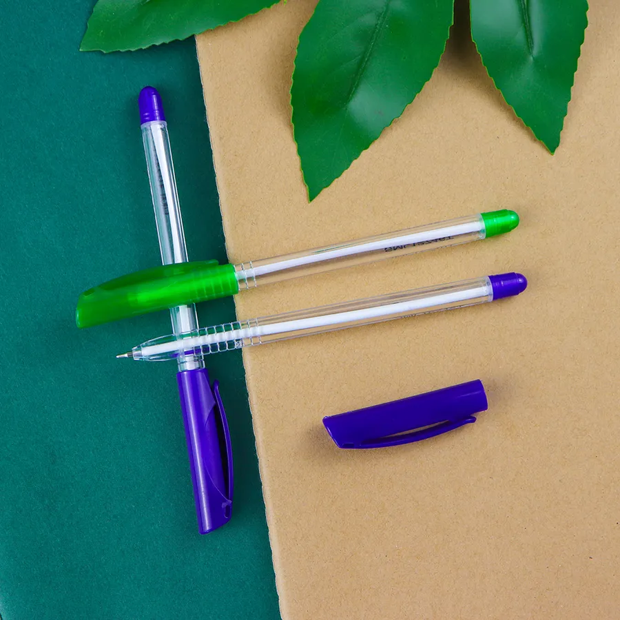 SML12746T Clear Capped Stick Pen, photo 2 of 6