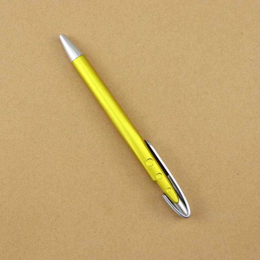 SML12753PE Translucent Green Ball Pen with Chrome Clip, photo 3 of 6