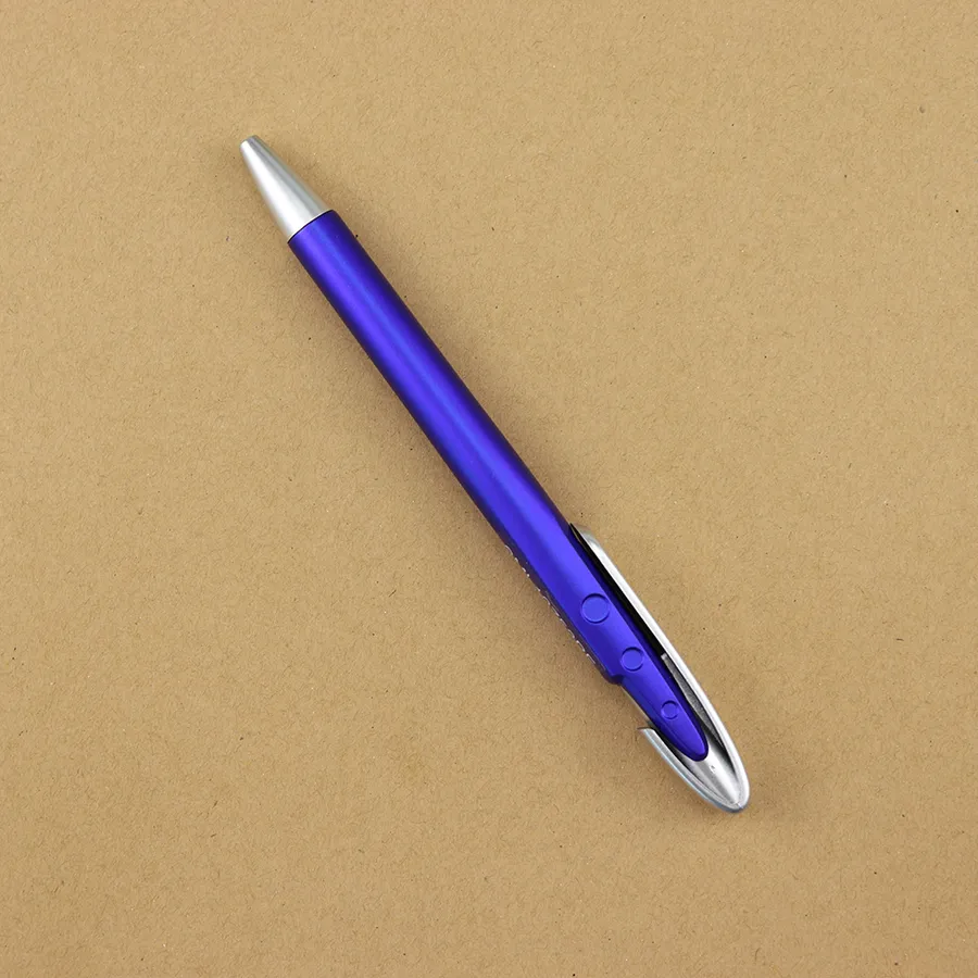 SML12753PE Translucent Green Ball Pen with Chrome Clip, photo 4 of 6