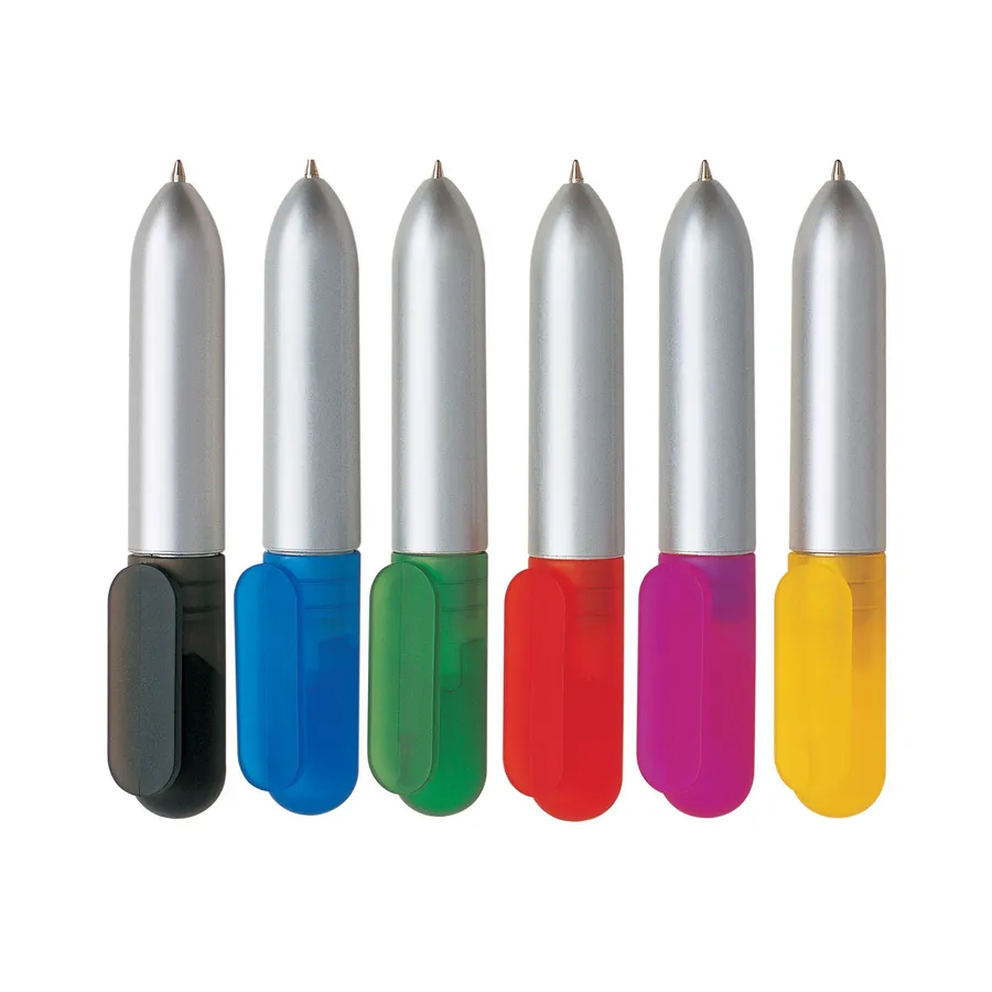 SML10002FP Mini Silver Pen with Colour Cap, photo 2 of 4