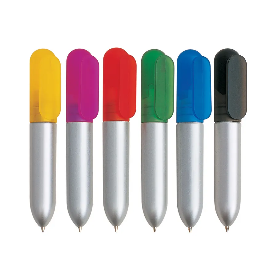 SML10002FP Mini Silver Pen with Colour Cap, photo 3 of 4