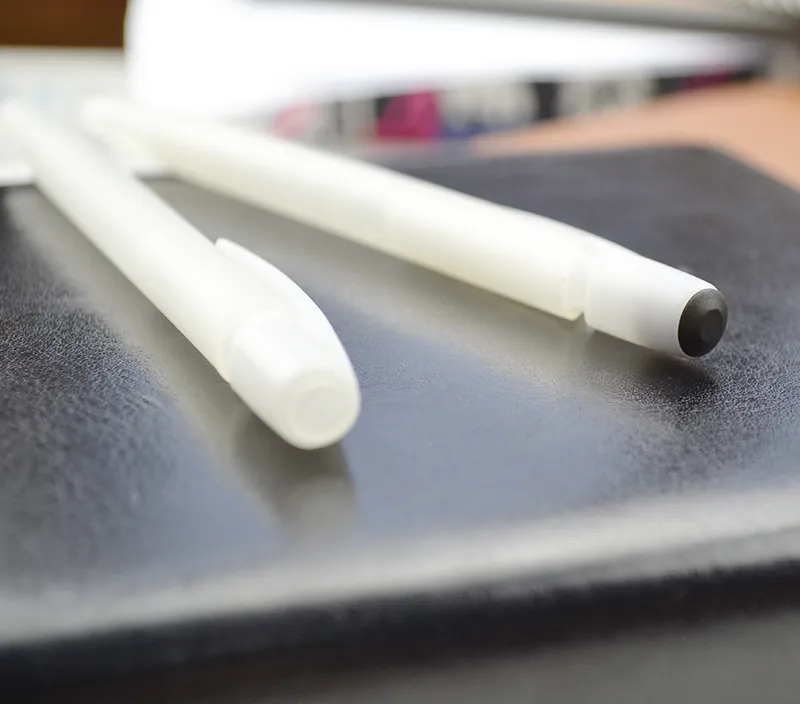 SML10987TL Frosted Clear Ball Pen, photo 5 of 5