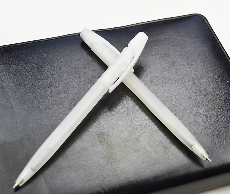 SML10987TL Frosted Clear Ball Pen, photo 4 of 5
