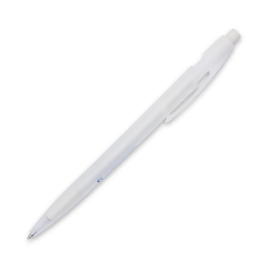 SML10987TL-P Frosted White Ball Pen, photo 1 of 1
