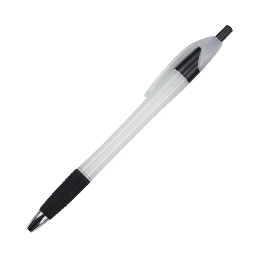 SML11519LE White Ball Pen with Black Grip, photo 1 of 4
