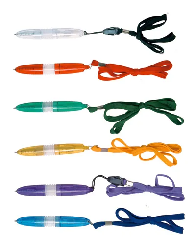 SML61058TH Mini Spring Pen with Lanyard, photo 2 of 3