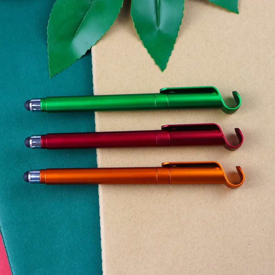 SML62430PE Stylus Ball Pen with Phone Stand Hook, photo 3 of 6