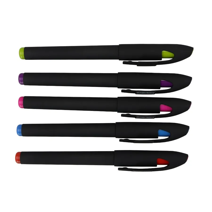 SML70083R Soft-Touch Gel Pen with Coloured Cap Tip, photo 2 of 6
