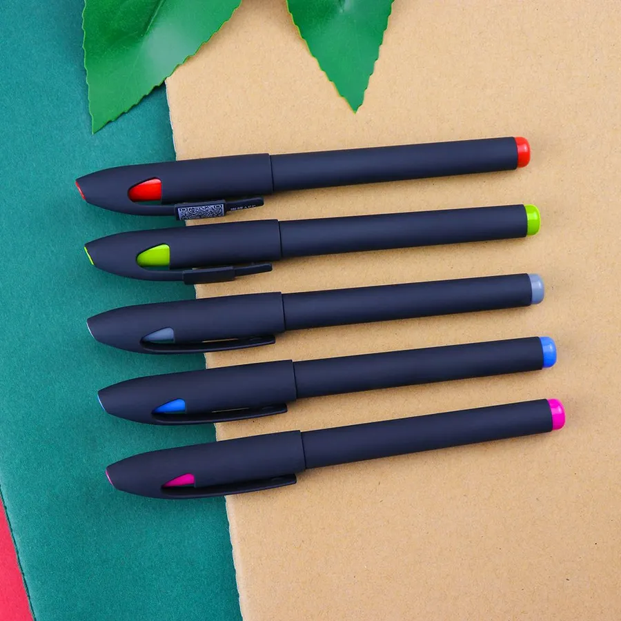 SML70083R Soft-Touch Gel Pen with Coloured Cap Tip, photo 4 of 6