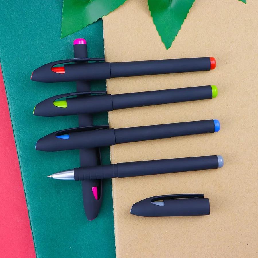 SML70083R Soft-Touch Gel Pen with Coloured Cap Tip, photo 6 of 6